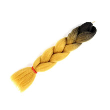 24 Inch Braiding Hair Extensions High Temperature Synthetic Fibre, Pre Stretched Braiding Hair for Women