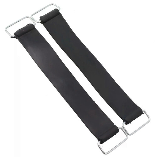 2pcs Motorcycle Rubber Battery Strap Holder Belt Elastic Bandage Stretchable Fixed Strap For Tricycles 1