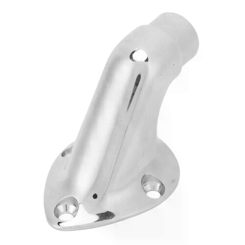 Accesorio de pasamanos para barco de acero inoxidable 316, base rectangular, resistente a la corrosión, 2