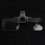 Lupa estilo gafas 2X con clip para leer 2