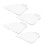 4 Pcs Transparent Plastic Durable Eye Cover Bench Protector Replacement For Tools Accessories Abrasive 4