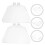 4 Pcs Transparent Plastic Durable Eye Cover Bench Protector Replacement For Tools Accessories Abrasive 2