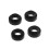 4 Set Auto Bildäcktrycksövervakningsventil Stamkapslar Sensorindikator TPMS Service Kit med mutterventil 5