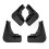 4 Pieces Auto Mud Flaps Splash Guards Mudguard for Haval Jolion Durable Accessory 4