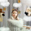 4 Pcs Simulated Cloud Decoration Artificial Decorations Hanging Ceiling Ornament for 4