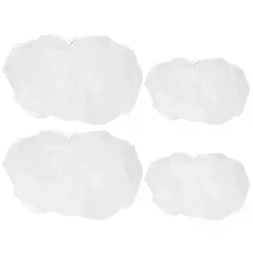4 Pcs Simulated Cloud Decoration Artificial Decorations Hanging Ceiling Ornament for 2