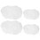 4 Pcs Simulated Cloud Decoration Artificial Decorations Hanging Ceiling Ornament for 3