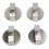 Lot de 4 boutons de commande rotatifs de rechange pour cuisinière à gaz 2