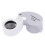 40 X 25 mm Glaslins Juvelerare Luppförstoring Med LED-Silver 2