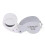 40 X 25 mm Glaslins Juvelerare Luppförstoring Med LED-Silver 4