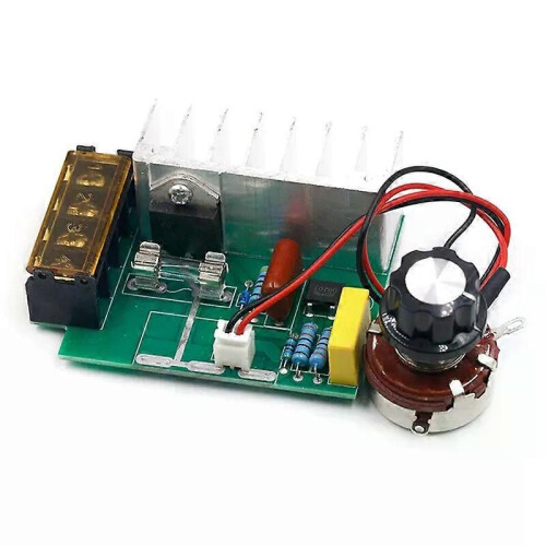4000W 0-220V AC SCR Electric Voltage Regulator Motor Speed Controller Dimmers 2