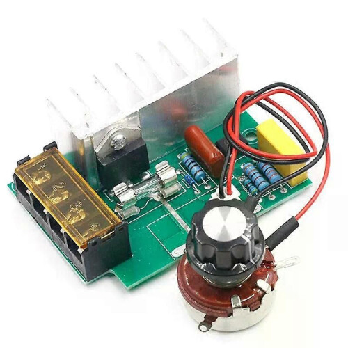 4000W 0-220V AC SCR Electric Voltage Regulator Motor Speed Controller Dimmers 1