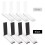 Lot de 400 bandelettes de test de parfum jetables blanches, multi-usages 3