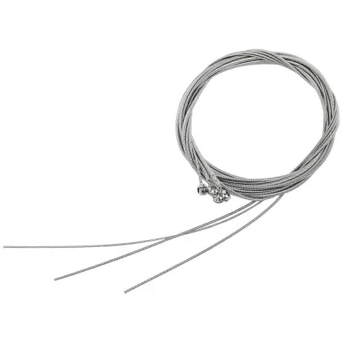 4 st rostfria bassträngar basgitarrdelar Tillbehör Gitarrsträng Silverpläterad gauge bas 2