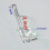 4PCS Heavy Duty Low Profile Wand Tilter for 2 Horizontal Blinds Square Shaped Gear Hook Connection Blinds 5