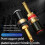 4Pcs Hifi Speaker Terminal Binding Post Pure Copper Gold Plated Amplifier Connector Replacement For 5