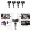 4st Programmering MX Sensor TPMS Däcktrycksövervakningssensor 315MHZ 433MHZ Universal 2 i 1 reparationsverktyg 4