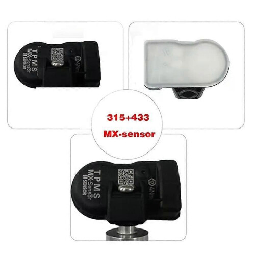 4st Programmering MX Sensor TPMS Däcktrycksövervakningssensor 315MHZ 433MHZ Universal 2 i 1 reparationsverktyg 1