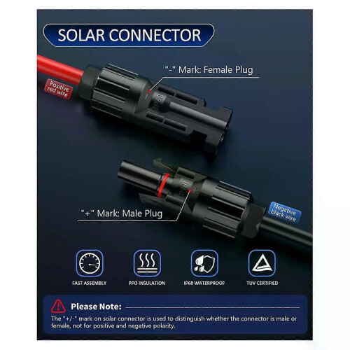 Cable de extensión para panel solar 4 en 1, divisor para conector Anderson, adaptador de CC, enchufe 1
