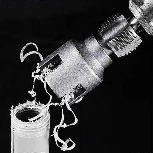 4-point Water Pipe Inner Hole Wire Opener for Hand Drill PVC Pipe Threader Maker KitUniversal Detachable 2