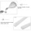 4Pcs Stainless Steel Dessert Spoons Practical Curving Coffee Stirring Spoons (Silver) 2