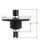 Differenziale centrale RC 46T 48T 60T Accessorio per veicolo telecomandato Differenziale centrale per 5
