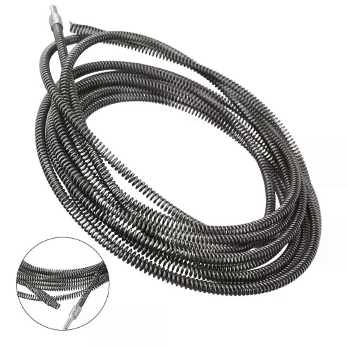 5 Meter Sewer Dredging Spring Electric Drill Drain Cleaner Machine Extension Sewer Pipe Household Cleaning 1