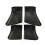 4Pcs Dach Rack Abdeckung Kappe Schiene Ende Shell Für Tesla Modell 3 Auto Außen Zubehör 5