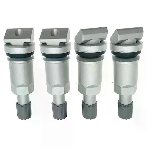 4x TPMS däckventiler Slanglösa ventiler Däcktrycksövervakningssystem Sensorventil spindelreparationssats 2