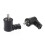 5 Pcs 2 Pin Din Right HiFi Speaker Plug Cable o Screw Solder Connector 5