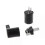 5 Pcs 2 Pin Din Right HiFi Speaker Plug Cable o Screw Solder Connector 3