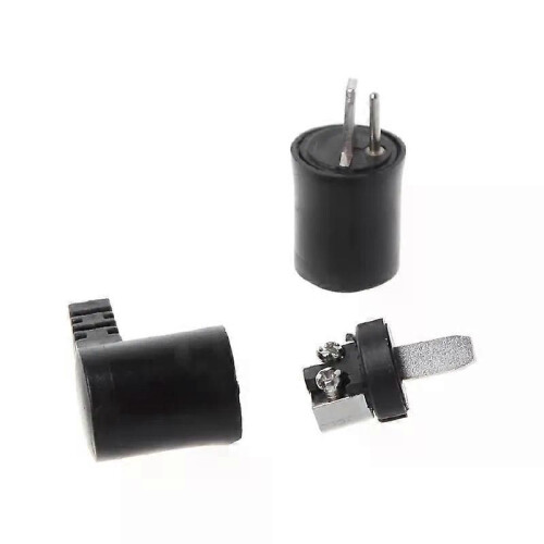 5 Pcs 2 Pin Din Right HiFi Speaker Plug Cable o Screw Solder Connector 2