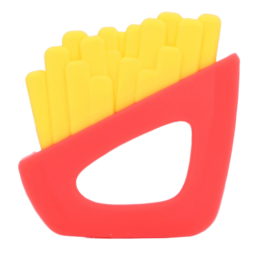 French Fries Baby Teether Silicone Reduce Anxiety