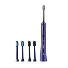 Soft Bristles Electric Toothbrush Rechargeable Electric Toothbrush Pair Set 6 Cleaning Modes / 5 Replacement Brushes