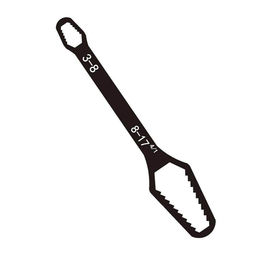 Double Head Self-Clamping Adjustable Wrench 3Mm To 22Mm For Professional Mechanics, Durable Steel Construction 6038364960610
