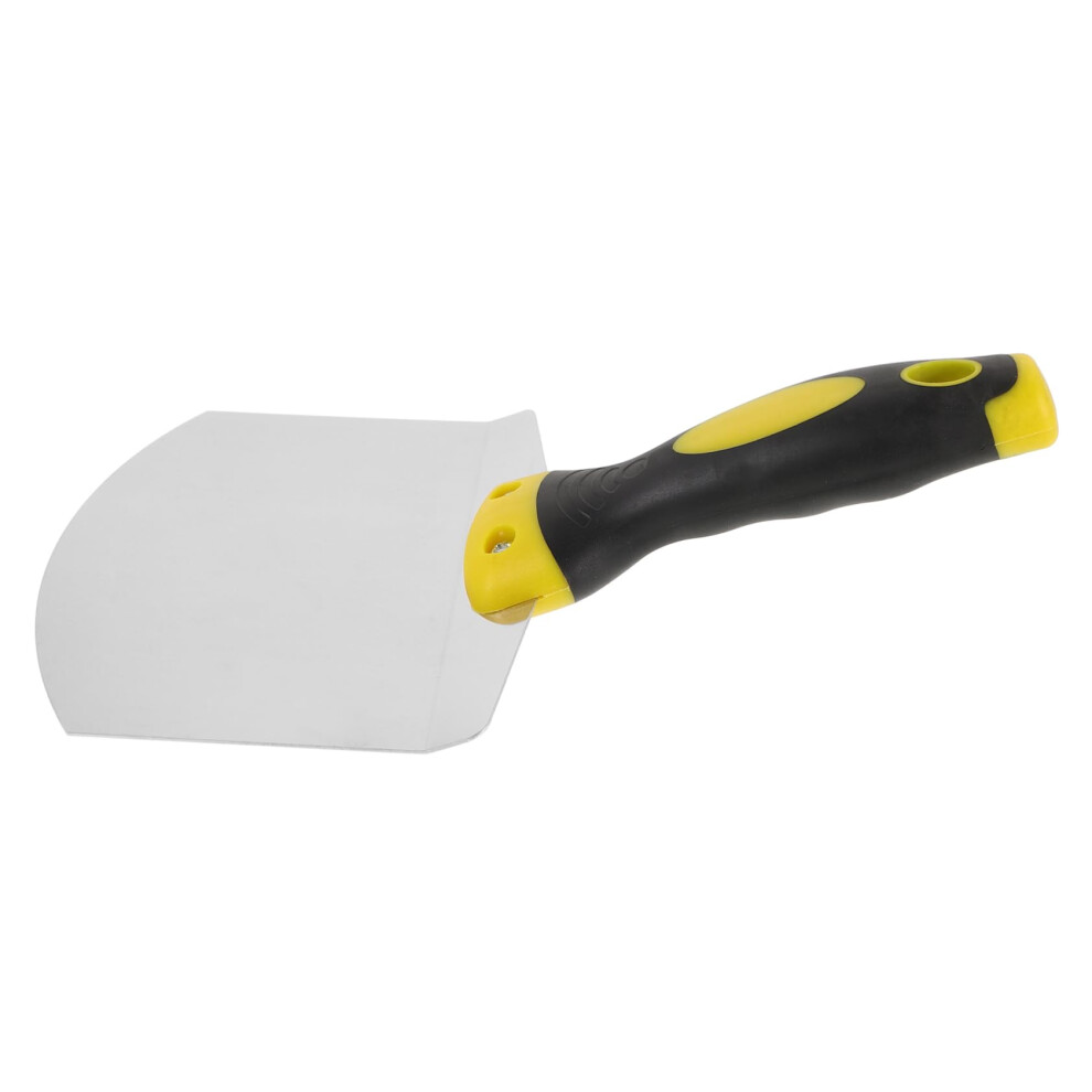 Shovel Painter's Spatula Drywall Tool 4-Inch Semi-Circular Scraper Stainless Steel For Stains And Repairs 6947110825533
