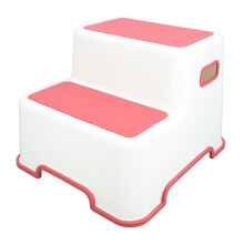 Children Step Stool Plastic 2 Levels Non Slip
