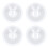 4pcs Silicone Nursing Cups Spill Prevention 7