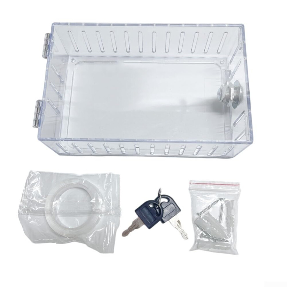 Thermostat Lock Box For Security, Durable Design, Includes 2 Keys, Compatible With Most Thermostat Models 6947110825649