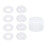 4pcs Silicone Nursing Cups Spill Prevention 1