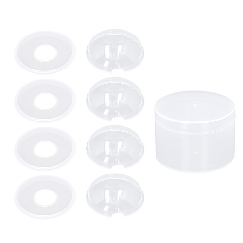 4pcs Silicone Nursing Cups Spill Prevention