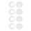 4pcs Silicone Nursing Cups Spill Prevention 10