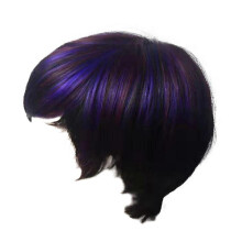 European And American Wig Women's Short Straight Hair Color Selection Mechanism Chemical Fiber Wig Full Cover
