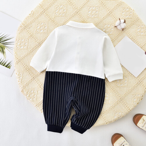 Baby Onesie Suit With Bow Tie Super Soft 2