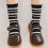 5 Pairs Kids Socks Soft Combed Cotton Black White 11