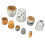 5Pcs Russian Nesting Dolls Hand Made Exquisite 9