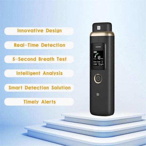 Professional Ketone Breath Analyzer High Accuracy Black 1