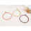 Replacement Guitar Strings Red 3pcs 2.95 X 2.95 X 0.2in 2