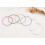 Replacement Guitar Strings Red 3pcs 2.95 X 2.95 X 0.2in 7