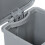 1set Waste Can Grey Pp Odor Isolation Home Office Use 8